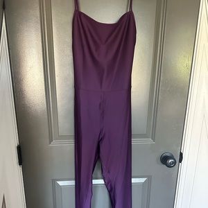 Alo open back sleeveless pant jumper!